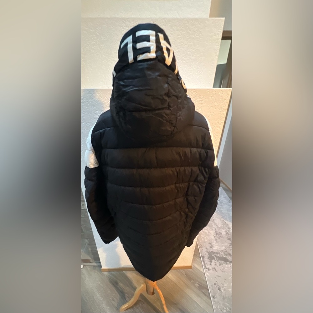Rare Michael Kors Quilted Hood Jacket Medium - Picture 4 of 10